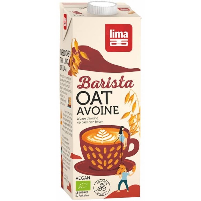 Bautura vegetala de ovaz Barista bio 1L Lima